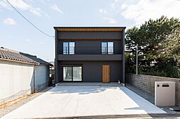 昭和ハウジング泉州の施工事例「シックなブラックカラーのモダンなお家の中はパールグレーの上品なお部屋」の画像