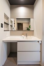 ホテルライクスタイルの洗面所 昭和ハウジング泉州の事例画像