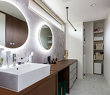 トヨタホームの施工事例「料理もおもてなしも、 ふたりでもっと楽しめる家。」の画像6