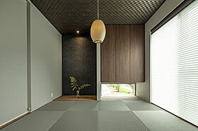 トヨタホームの施工事例「緑いっぱいの中庭が、開放感と日々の癒やしをもたらす住まい。」の画像7