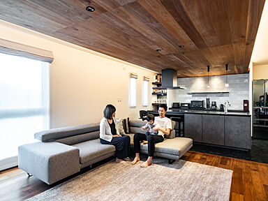 セキスイハイム 長町展示場の施工事例「収納計画にこだわりホテルライクに仕上げた、おもてなしを重視した住まい」の画像