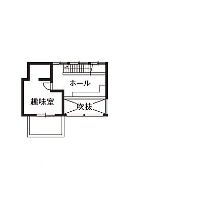 積水ハウス シャーウッド太田展示場の施工事例「ダイナミックな吹き抜けが見どころの、つながりを大切にした大空間の家」の3階間取り図の画像3