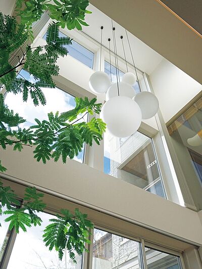 カフェスタイルのリビング 積水ハウス シャーウッド徳島展示場の事例画像