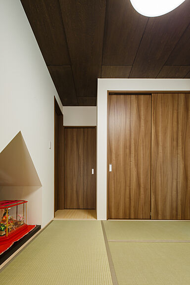 コージーホームの施工事例「様々な工夫で夢がたくさん詰まったお家」の画像2