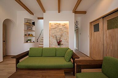 無添加住宅 コラボハウスの施工事例「快適な住まいを追求【F様邸】」の画像1