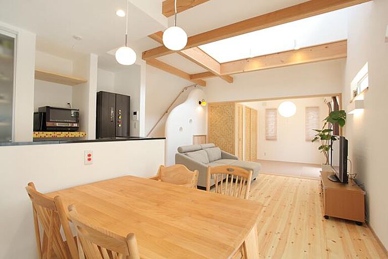 無添加住宅 コラボハウスの公式画像_リビング2