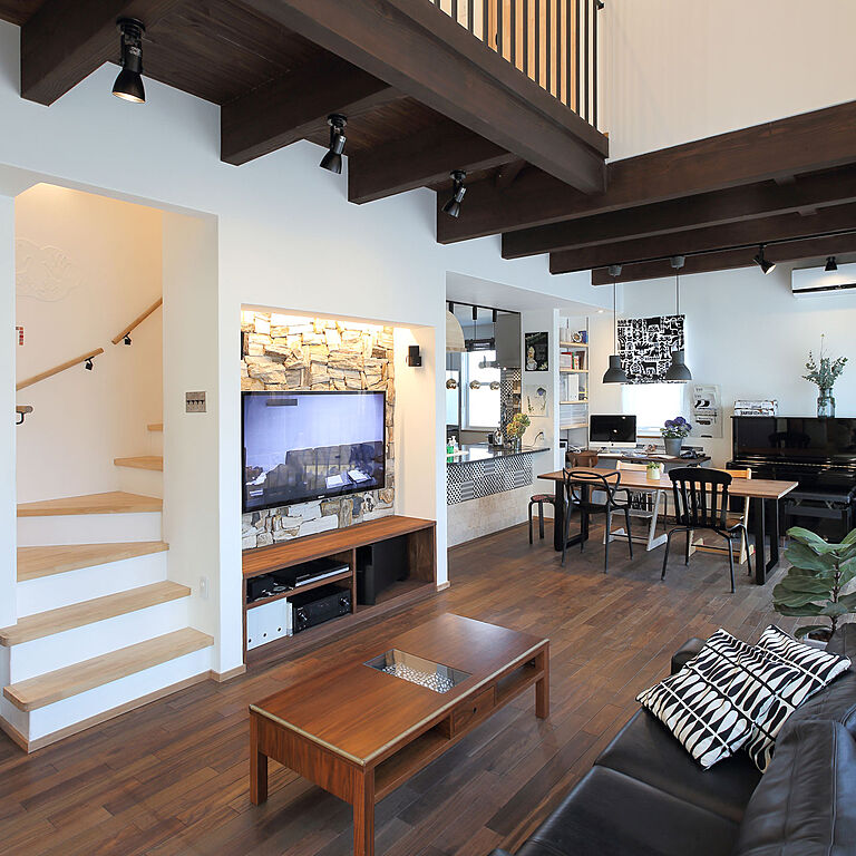 無添加住宅 コラボハウスの公式画像_リビング2