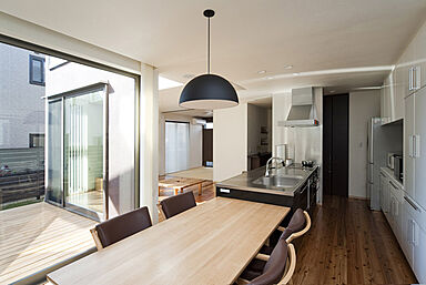 住友林業株式会社 長町モールサイドの施工事例「住宅密集地でも採光・通風たっぷりの家」の画像3