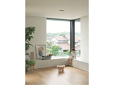 住友林業 水戸展示場の施工事例「心地よさをデザインした2階リビングの家」の画像1