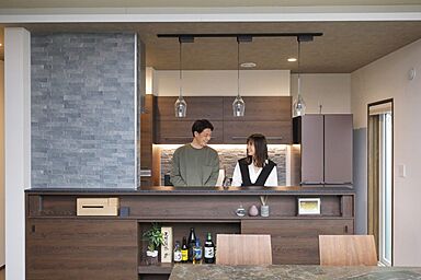 一条工務店 エコノハ仙台港展示場の施工事例「生活感のない、洗練されたホテルライクな暮らし。」の画像