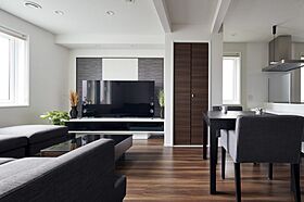 一条工務店 エコノハ仙台港展示場の施工事例「『3つのテイストを楽しみ、リズミカルに暮らす』3階建ての快適。」の画像3