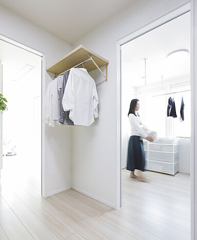 一条工務店 エコノハ仙台港展示場の施工事例「行き来のしやすい「回遊」できる家。」の画像