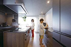 一条工務店 エコノハ仙台港展示場の施工事例「広々LDKに家族が集う平屋」の画像3