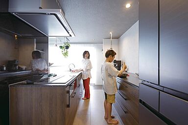 一条工務店 エコノハ仙台港展示場の施工事例「広々LDKに家族が集う平屋」の画像3