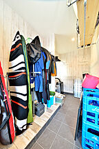 木の家スタイルの玄関 太陽住宅の事例画像