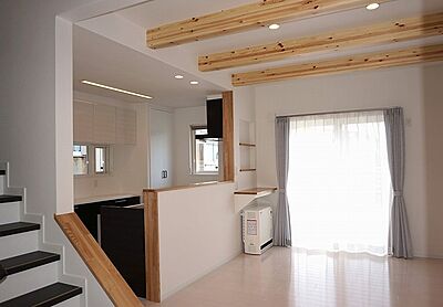 シンプルモダンスタイルのリビング 株式会社サンクリエイトホームの事例画像