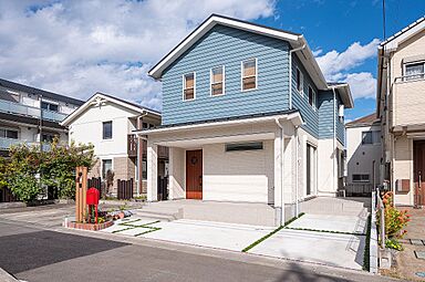 ポラスグループの注文住宅ブランド 北辰工務店の施工事例「絵本の様な世界観の家」の画像1