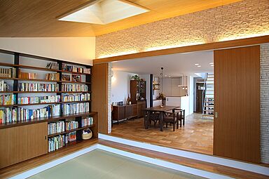 住空間設計Laboの施工事例「暖炉のある暖かな生活」の画像