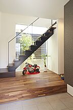 ホテルライクスタイルの玄関 住空間設計Laboの事例画像