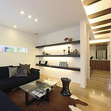 【サーラ住宅】外断熱工法で建てる注文住宅の施工事例「中庭から光と風を取りこむ、コの字型の家」の画像