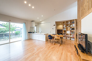 想家工房株式会社の施工事例「家族の絆つながる 平屋のお家」の画像