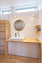 シンプルモダンスタイルの洗面所 想家工房株式会社の事例画像