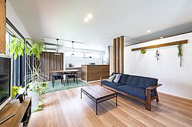 想家工房株式会社の施工事例「大人かっこいい、ナチュラルモダンな平屋」のメイン画像