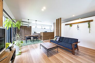 想家工房株式会社の施工事例「大人かっこいい、ナチュラルモダンな平屋」の画像