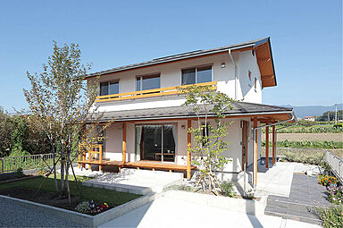 四季の住まい株式会社の施工事例「スキップテラスと土庇の家」の画像