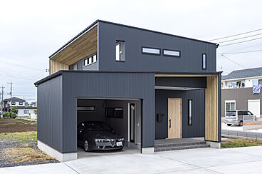 ホームズ 二度見するほどカッコいいガレージ付きのお家 株式会社かなう家の施工事例 注文住宅を建てる ホームズ 二度見するほどカッコいいガレージ付きのお家 株式会社かなう家の施工事例 注文住宅を建てる