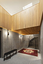 木の家スタイルの玄関 FDMホーム大分店の事例画像