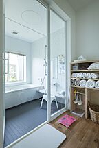 和風・和モダンスタイルの浴室 株式会社建築システムの事例画像