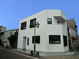 株式会社建築システムの施工事例「商店街の角地20坪の狭小地に建つ開放感抜群の2LDK狭小住宅【255】」の画像