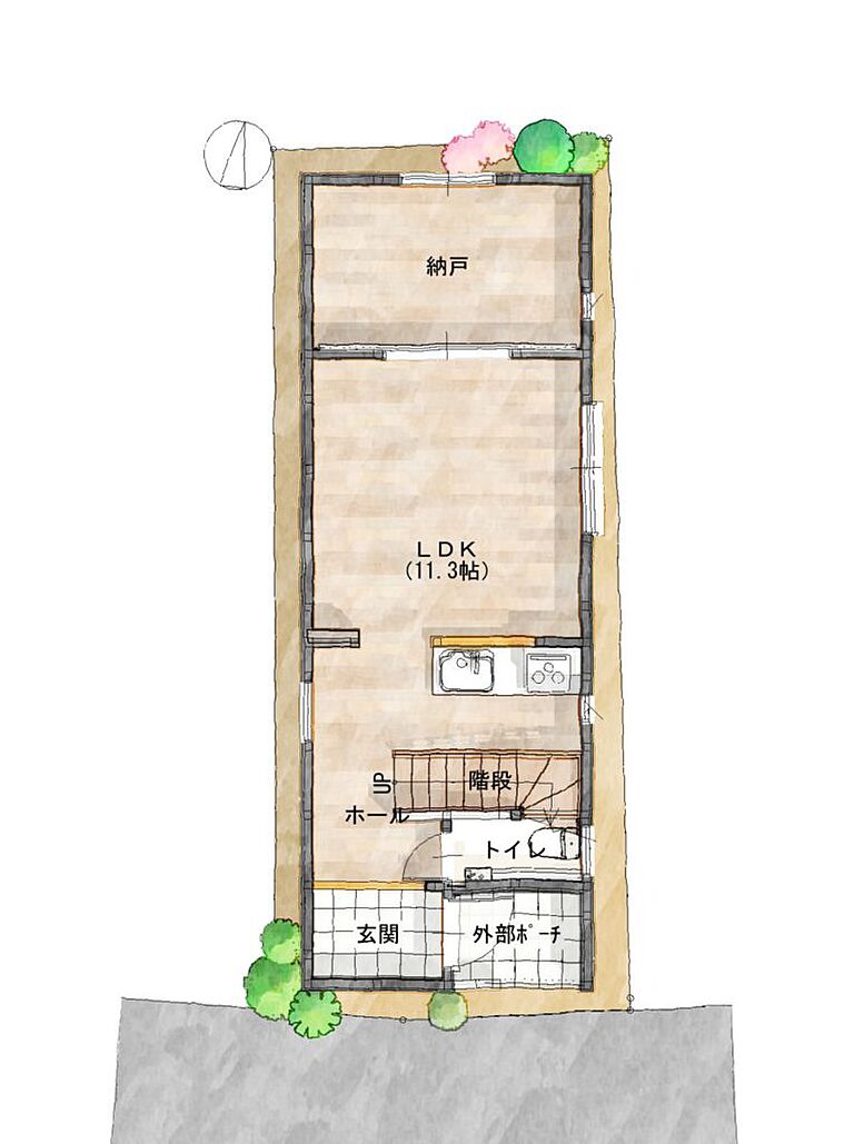 建築工房ピネストの公式画像_1階2