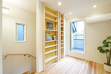 建築工房ピネストの施工事例「狭小3階建て/敷地約14坪/木造・準耐火住宅『みわたしの家』」の画像9