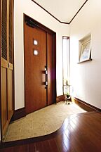 和風・和モダンスタイルの玄関 川木建設株式会社の事例画像