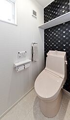 和風・和モダンスタイルのトイレ 川木建設株式会社の事例画像