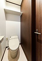 和風・和モダンスタイルのトイレ 川木建設株式会社の事例画像