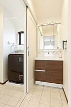 和風・和モダンスタイルの洗面所 川木建設株式会社の事例画像