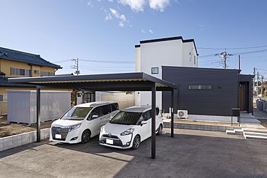 川木建設株式会社の施工事例「光と風を取りこむL字型の家」の画像