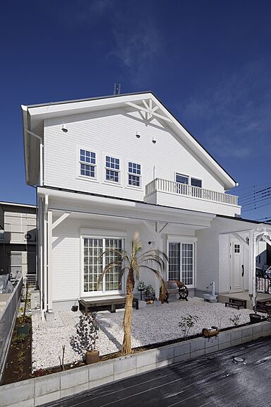 川木建設株式会社の施工事例「ミュージックスタジオがあるアーリーアメリカン住宅」の画像