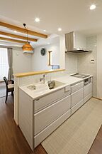 和風・和モダンスタイルのキッチン 川木建設株式会社の事例画像