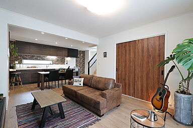 シュガーホームの施工事例「男心をくすぐるシカケが盛りだくさんなお家」の画像1