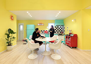 サンワ設計株式会社の施工事例「50年代アメリカンスタイルの家」の画像