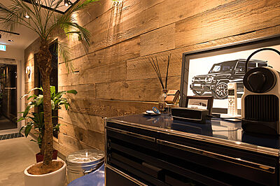 インダストリアルスタイルのリビング 3rd.Cafe LIVING STYLEの事例画像