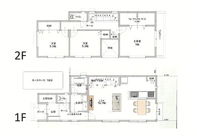 日動建設株式会社の施工事例「千葉県船橋市 コンパクトなお家」のその他間取り図の画像1