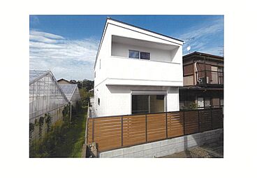 日動建設株式会社の施工事例「船橋市 白のガルバリウムの壁の家」の画像