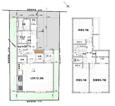 日動建設株式会社の施工事例「青空が似合う、ミニマルモダンの家」のその他間取り図の画像1