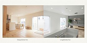 日動建設株式会社の施工事例「自然の温もりと洗練が調和する光あふれるモダンナチュラルな家」の画像1