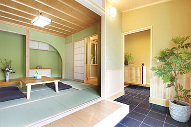 株式会社HESTA大倉の施工事例「和風モダンでくつろぎ空間」の画像1